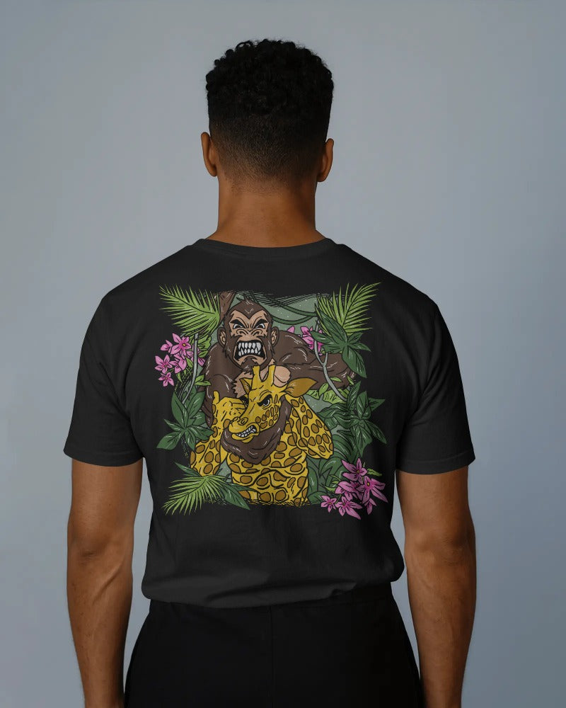 #0001 Jiu-Jitsu Monkey - Premium T-Shirt