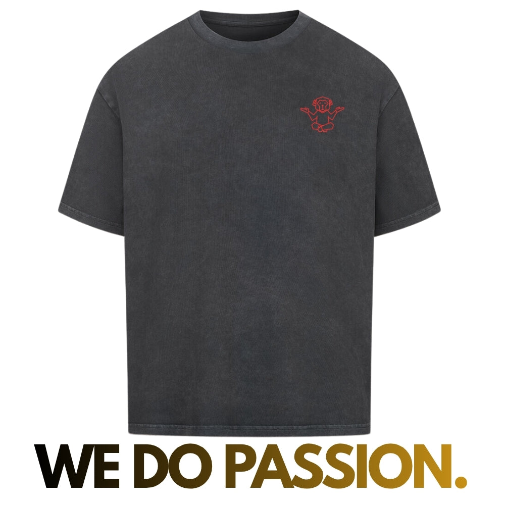 #0001 Jiu-Jitsu Monkey - Premium Oversized T-Shirt
