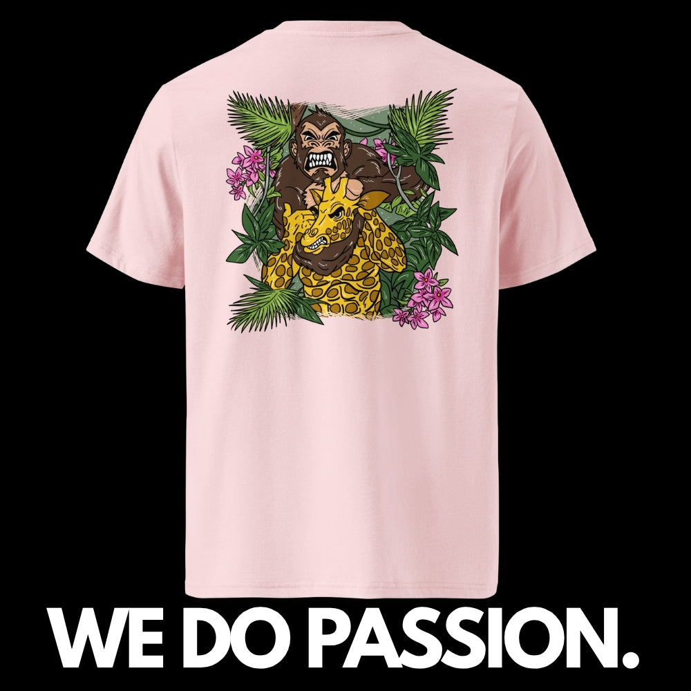 #0001 Jiu-Jitsu Monkey - Premium T-Shirt