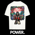 Affenzirkus Kollektion - "Float like a butterfly, punch like a silverback" - Premium Oversized T-Shirt