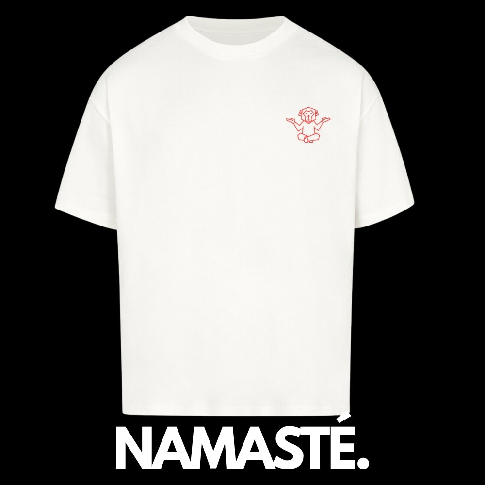 #0006 Yoga Monkey -  Premium Oversized T-Shirt