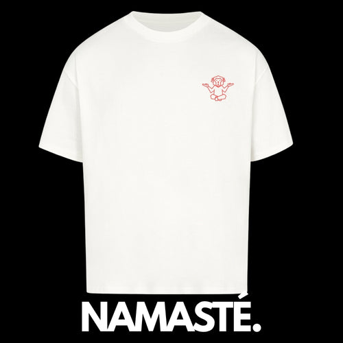 #0006 Yoga Monkey -  Premium Oversized T-Shirt