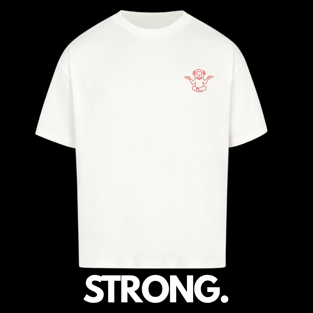 #0003 Bodybuilding Monkey -  Premium Oversized T-Shirt