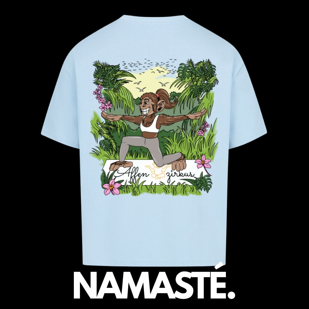 #0006 Yoga Monkey -  Premium Oversized T-Shirt