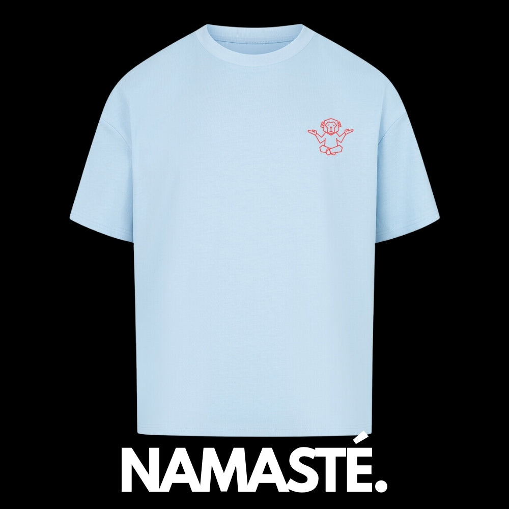 #0006 Yoga Monkey -  Premium Oversized T-Shirt