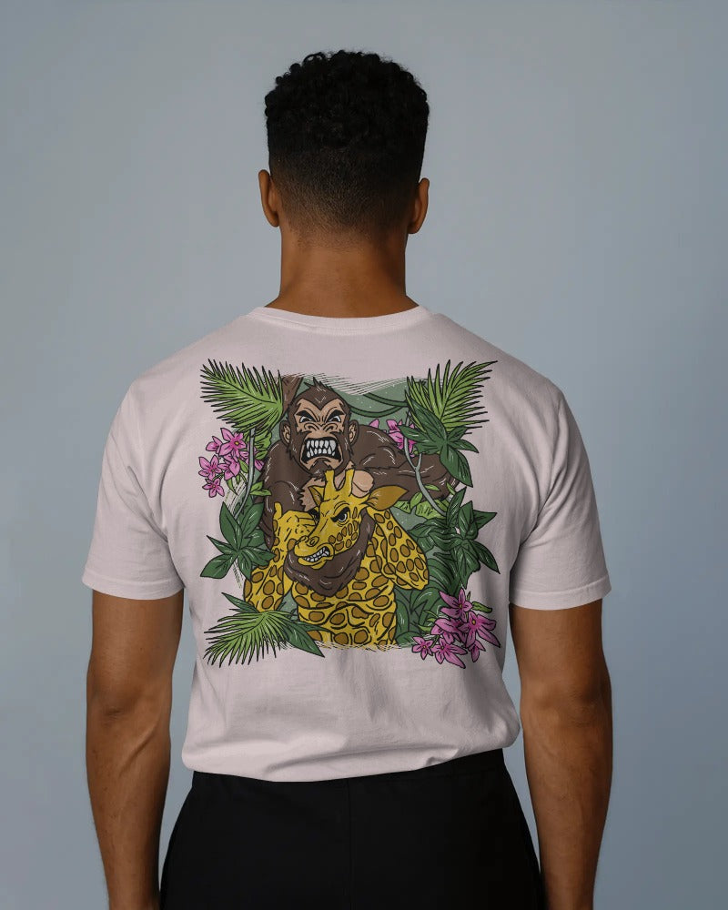 #0001 Jiu-Jitsu Monkey - Premium T-Shirt