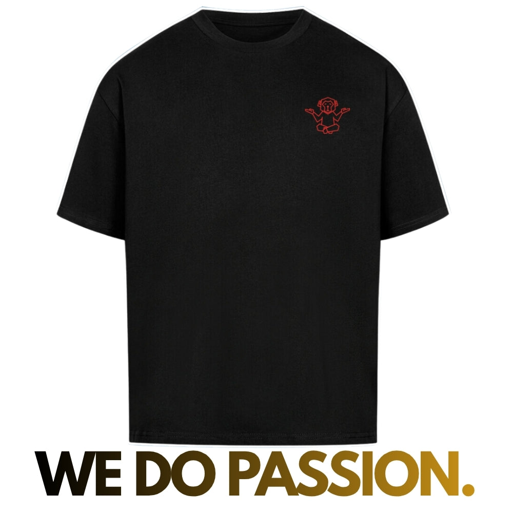 #0001 Jiu-Jitsu Monkey - Premium Oversized T-Shirt