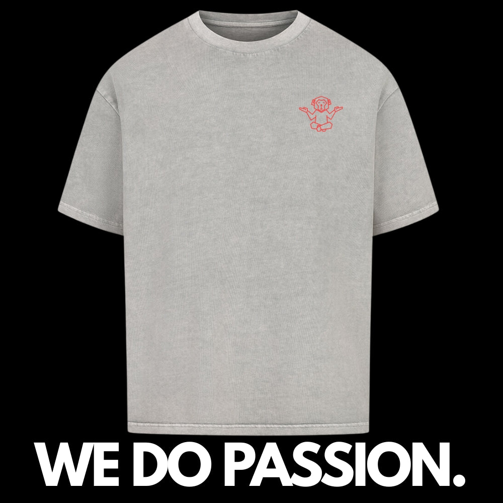 #0001 Jiu-Jitsu Monkey - Premium Oversized T-Shirt