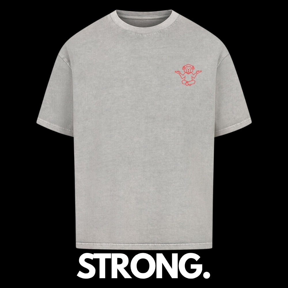 #0003 Bodybuilding Monkey -  Premium Oversized T-Shirt