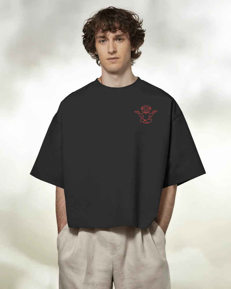 Affenzirkus Kollektion - "Float like a butterfly, punch like a silverback" - Premium Oversized T-Shirt