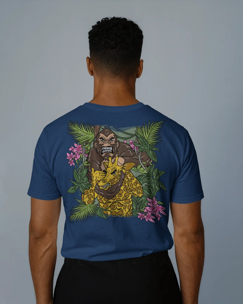 #0001 Jiu-Jitsu Monkey - Premium T-Shirt