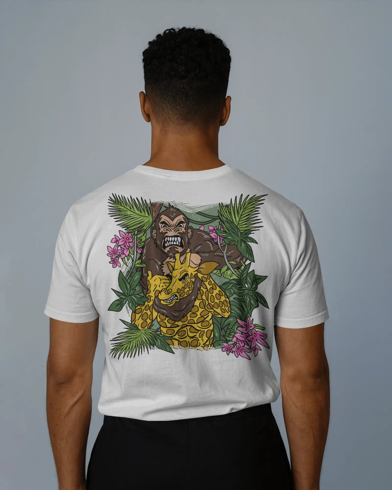 #0001 Jiu-Jitsu Monkey - Premium T-Shirt