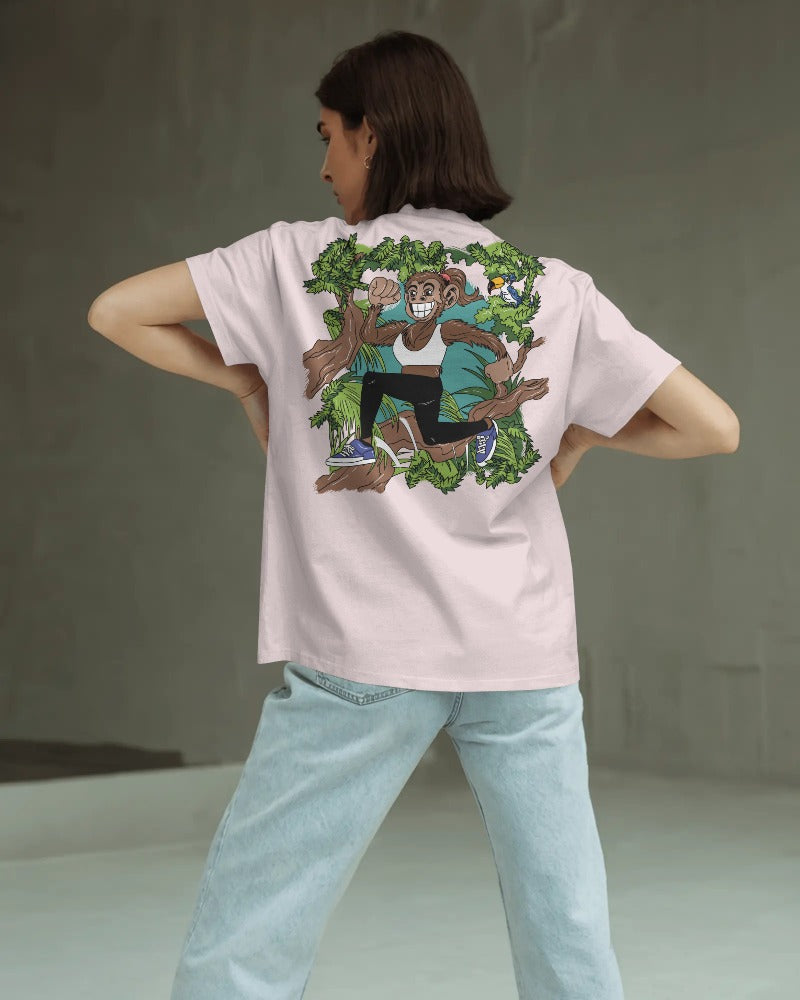 #0004 Running Monkey - Premium T-Shirt