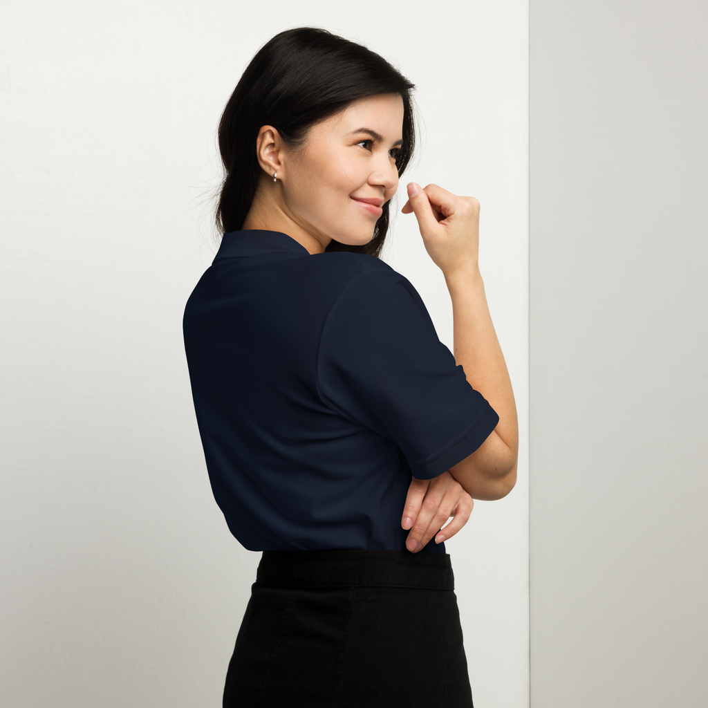 Affenzirkus Kollektion - Premium Polo - Logo purple bestickt